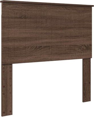 vidaXL Cabecero Con Cabecera Roble Marr&oacute;n 100 Cm Madera Contrachapada Vidaxl
