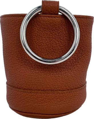 Simon Miller Bonsai Bucket Bag in Brown Leather