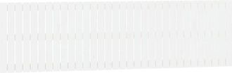 vidaXL Cabecero de cama pared madera maciza pino blanco 204x3x60 cm Vidaxl
