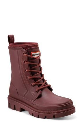 Hunter Diana Waterproof Rainboot in Burgundy at Nordstrom Rack, Size 10
