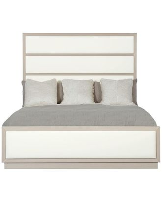 Bernhardt Discontinued Bernhardt Axiom Upholstered Panel Queen Bed