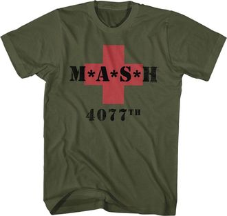 American Classics MASH 4077th M*A*S*H in Red Cross Adult T-Shirt (Mens XX-Large)