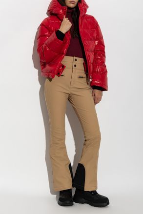 Perfect Moment High-waisted Aurora Flare Ski Trousers, Womens, Beige