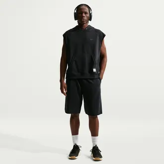 Nike Mens N.A.C Dri-FIT Fleece Training Shorts in Black | IF2799-010