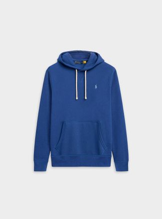Polo Ralph Lauren Polo Shirt Ralph Lauren - Mens Embroidered rider fleece-lined hoodie
