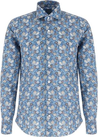 Barba Hombre, Camisas, Azul, Talla: M