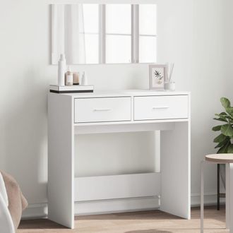 vidaXL Tocador Con Espejo Blanco 80x39x80 Cm Vidaxl