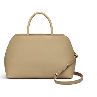 Radley London Liverpool Street Medium Ziptop Satchel Bag in Stone at Nordstrom