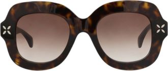 Alaia Square-Frame Acetate Sunglasses