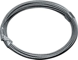 OEM Cable De Acero D.4.0mm L.30m 7 X 19 Resistencia A La Rotura 9.38 Kn Va