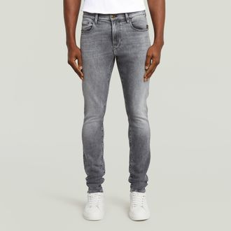 G-Star 5-Pocket-Jeans G-STAR Revend FWD Skinny., Herren, Gr. 29, L&auml;nge 34, faded shadow grau, Denim/Jeans, Obermaterial: 94% Baumwolle, 5% Elastomultiester, 