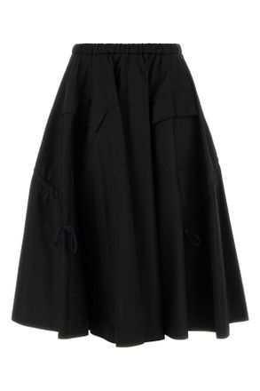 Prada Black Re Nylon Skirt