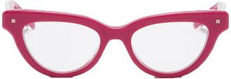 Valentino VLX-124A Cat-eye Frame Eyeglasses - Pink