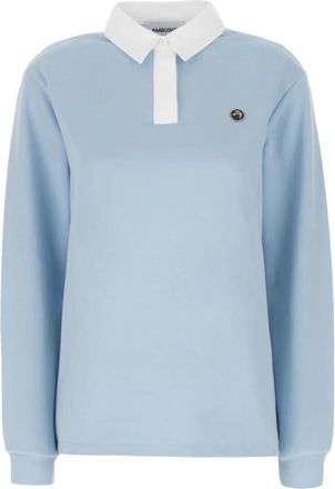AMBUSH Polo Shirts - Dames - Polos - Blauw - L - Katoen - Tops