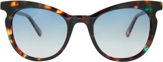 Ellen Degeneres ED ANDREAS TBLU 52mm Womens Cat-Eye Sunglasses
