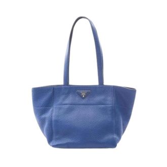 Prada Pre-owned Tote Bags, female, Blue, Size: ONE SIZE Pre-owned Vintage Tote Bag