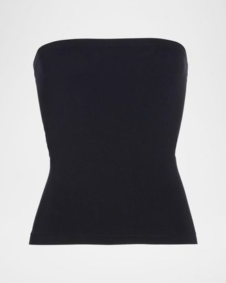 Wolford Fatal Matte Velvet Knit Tube Top