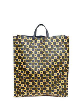 Gucci 2000s GG-pattern tote bag - Blue