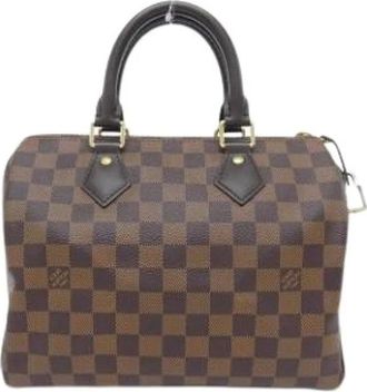 Louis Vuitton Pre-owned Handbags, female, Brown, Size: ONE SIZE Pre-owned Canvas Handbag