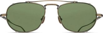 Matsuda M3151 Zonnebrillen - unisex - Zonnebrillen - Geel - 54 MM - Accessoires