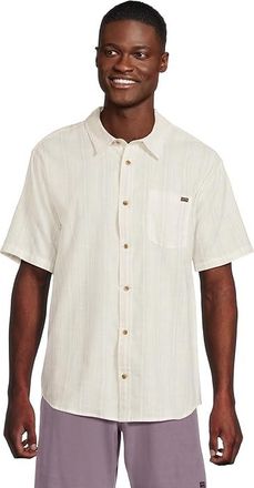 Billabong All Day Stripe Short Sleeve Mens T Shirt Off-White : SM, Cotton