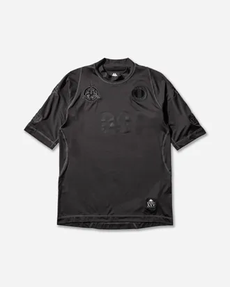 Kappa Kombat XXV Slam Jam Active Jersey Black Smoke / Grey Charcoal