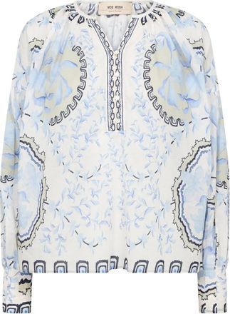 Mos Mosh Blouses - Dames - Blouses - Veelkleurig - XS - Overhemden