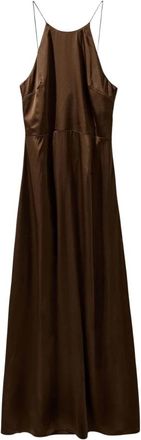 The Garment Cata Gown - Dames - Avondkleed - Bruin - XS - Polyester - Kleedjes