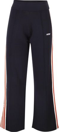 Autry viscose trainingsbroek met zijstrepen