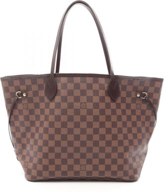 Louis Vuitton Brown Ebene Coated Canvas Pvc Damier Canvas Leather Handbag Tote Bag (Pre-Owned)