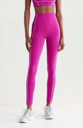 Free People FP Movement Youre a Peach Pocket Leggings in Berry Blitz at Nordstrom Rack, Size X-Small