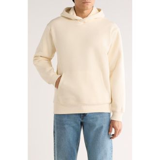BP. Fleece Hoodie in Ivory Cream at Nordstrom, Size Xx-Large