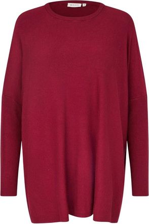 Masai Truien & Vesten, Dames, Rood, S, Ronde hals gebreid