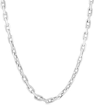 Pompeii3 Mens Classic Round 14k Gold (43gram) or Platinum (80gram) 5.5mm Link Chain Necklace 20