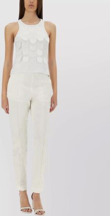 Msgm sleeveless cotton tank top