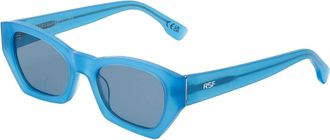 Retro Superfuture Amata Estate Anice - unisex - Zonnebrillen - Blauw - 54 MM - Accessoires