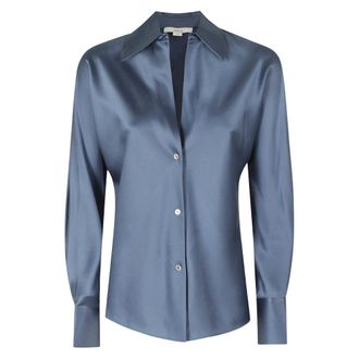 Vince Mujer, Blusas y Camisas, Azul, Talla: M