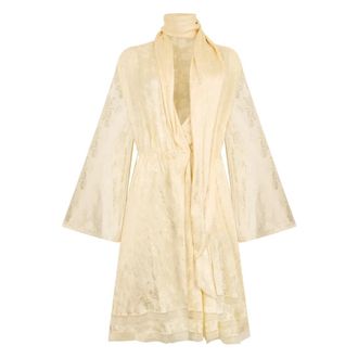 Philosophy di Lorenzo Serafini Kleedjes, Dames, Geel, S, Korte Jurk