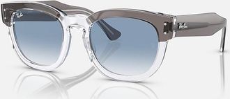 Ray-Ban Mega Hawkeye Blue Gradient Square Unisex Sunglasses RB0298S 13553F 53