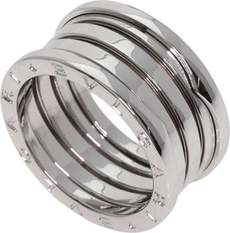 Bulgari B.Zero1 White Gold White Gold (18K) Band Ring (Pre-Owned)