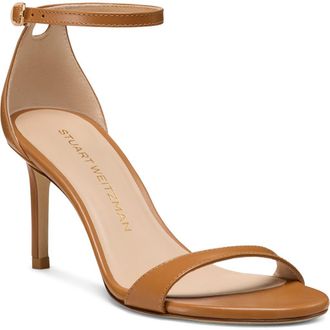 Stuart Weitzman Nudist II 75 Sandal in Macchiato at Nordstrom Rack, Size 7.5