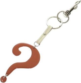 Chlo&eacute; Pre-owned Metalen Sleutelhanger - Dames - Vintage Accessoires - Oranje - ONE Size - Vintage