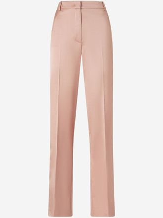 Pinko Pink Formal Satin Trousers