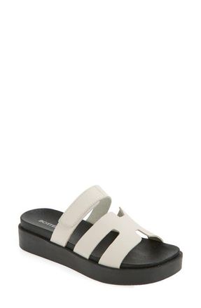 Bottero Botriley Platform Slide Sandal in Off White 25 at Nordstrom, Size 10