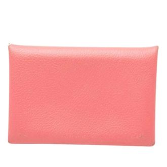 Herm&egrave;s Pre-owned Wallets, female, Pink, Size: ONE SIZE Pre-owned Card Holder