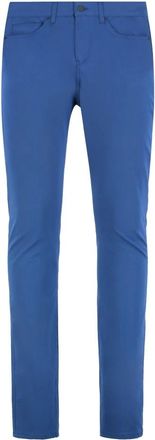 HUGO BOSS Slim Fit Broek - Heren - Slim Fit Broeken - Blauw - W34 - Katoen - Broeken