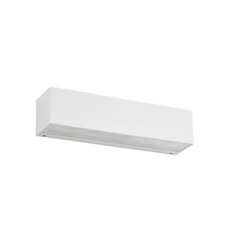Lucande Lucande L&aacute;mpara De Pared Led Exterior lengo En Blanco Aluminio