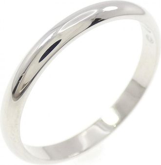 Cartier Platinum Platinum 950 Band Ring (Pre-Owned)