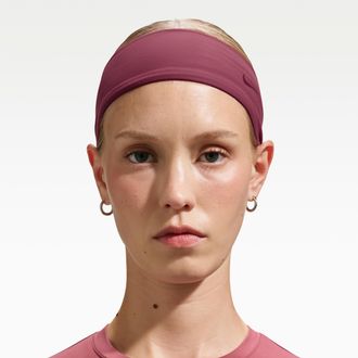 Nike Unisex Fury Elevate Dri-FIT Headband in Red | N1011710-673
