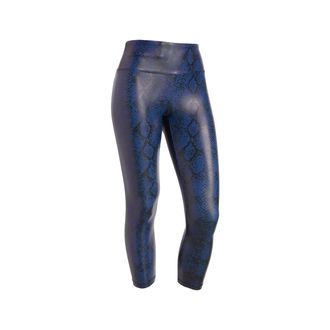 Freddy Leggings vita alta 7/8 in tessuto coated effetto snake